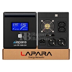 SAI 1500VA 1050W Sinusoidal Pura LCD | Lapara LA-ITR 1500-SH
